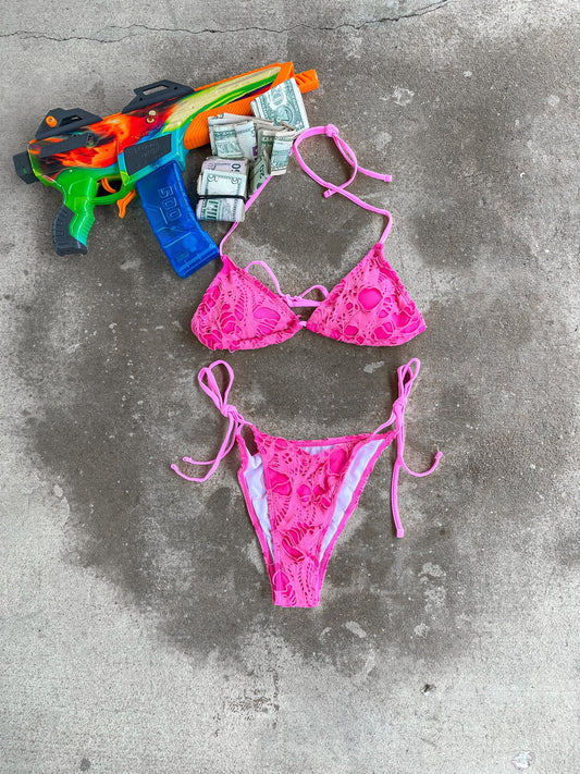 Blooming Rockstar Bikini Set